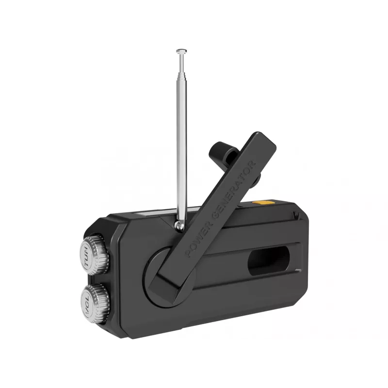 Sandberg Survivor Radio All-in-1 2000, nešiojamas, AM, FM, 87-180 MHz, 520-1710 kHz, 3 W, analoginis