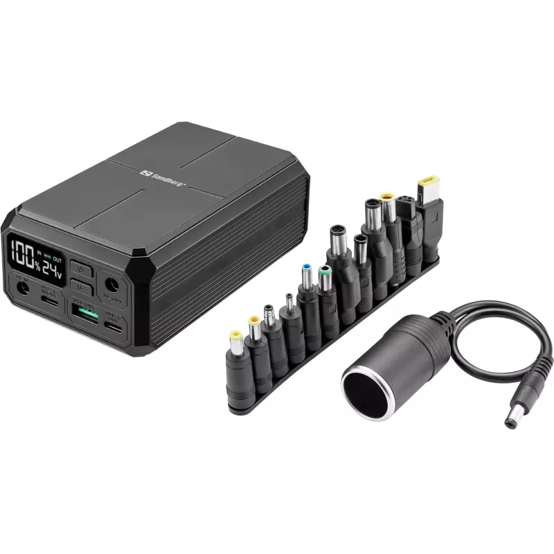 Nešiojamas Powerbank Sandberg Laptop Powerbank 27000 PD100W, 27000 mAh