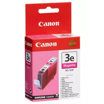 Canon BCI-3EM rašalo kasetė 1 vnt. Originali rausvai raudona (magenta)