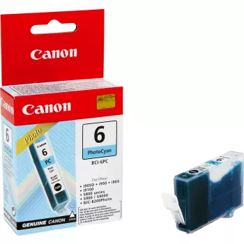 Kasetė su rašalu Canon BCI-6PC 4709A002 Cian