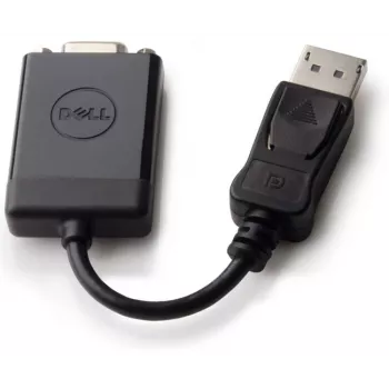 Vaizdo adapteris DELL 492-11715 DisplayPort į VGA juodas