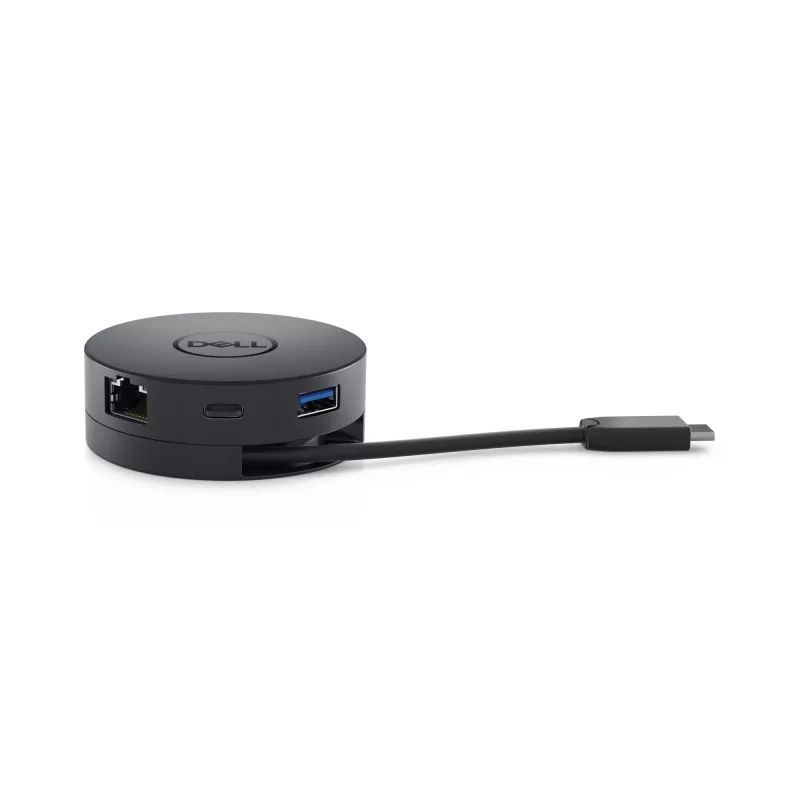 DELL DA300 USB-C 6-in-1 adapteris, juodas