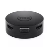 DELL DA300 USB-C 6-in-1 adapteris, juodas