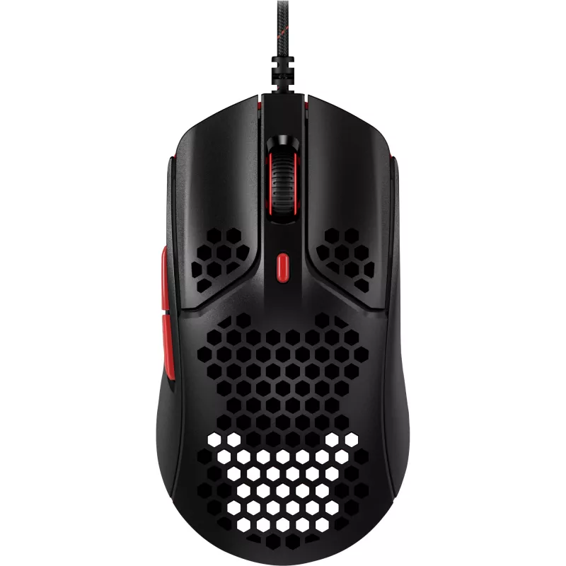 HyperX Pulsefire Haste - žaidimų pelė (juoda-raudona)