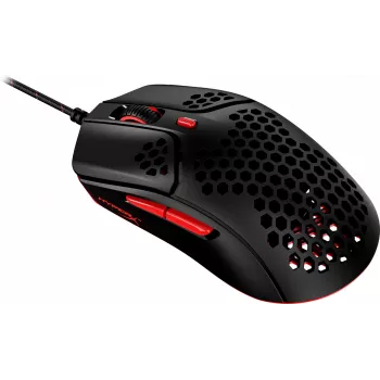 HyperX Pulsefire Haste - žaidimų pelė (juoda-raudona)