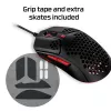 HyperX Pulsefire Haste - žaidimų pelė (juoda-raudona)