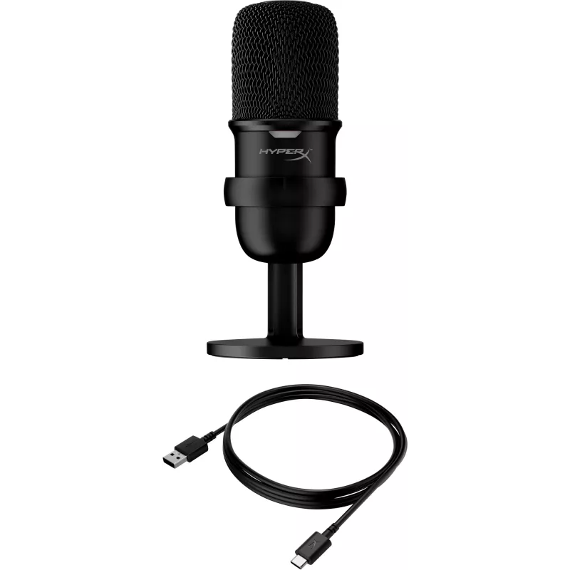 HyperX SoloCast – USB mikrofonas (juodas)