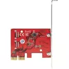 StarTech.com SATA PCIe kortelė – 4 prievadų PCIe SATA plėtinio kortelė – 6Gbps – žemo profilio laikiklis – sukrautos SATA jungtys – ASM1164 ne RAID – PCI Express į SATA keitiklis