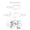 StarTech.com SATA PCIe kortelė – 4 prievadų PCIe SATA plėtinio kortelė – 6Gbps – žemo profilio laikiklis – sukrautos SATA jungtys – ASM1164 ne RAID – PCI Express į SATA keitiklis