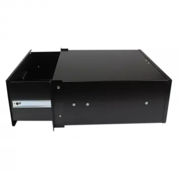 StarTech.com 4U juodo plieno stalčius 19 inch stelažams ir spintoms
