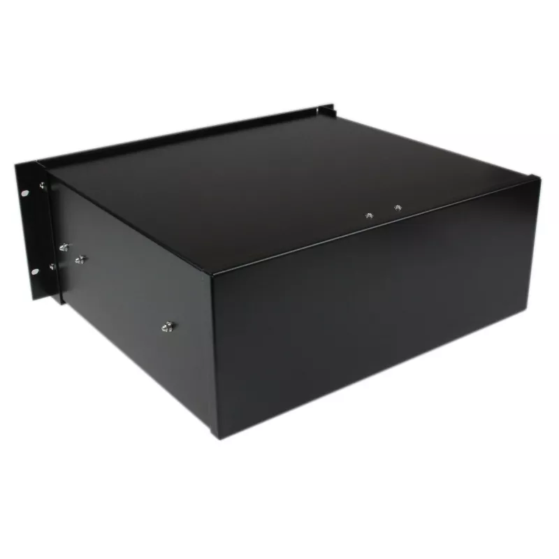 StarTech.com 4U juodo plieno stalčius 19 inch stelažams ir spintoms