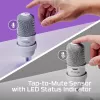 HyperX SoloCast USB mikrofonas (baltas)