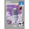 HyperX SoloCast USB mikrofonas (baltas)