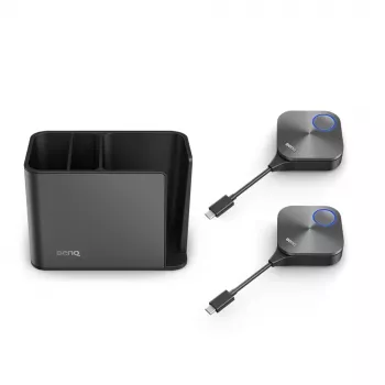 Belaidė prezentacijų sistema BenQ TZY61 Desktop, juoda, ABS/aliuminio/PC korpusas, 67×67×23,2 mm