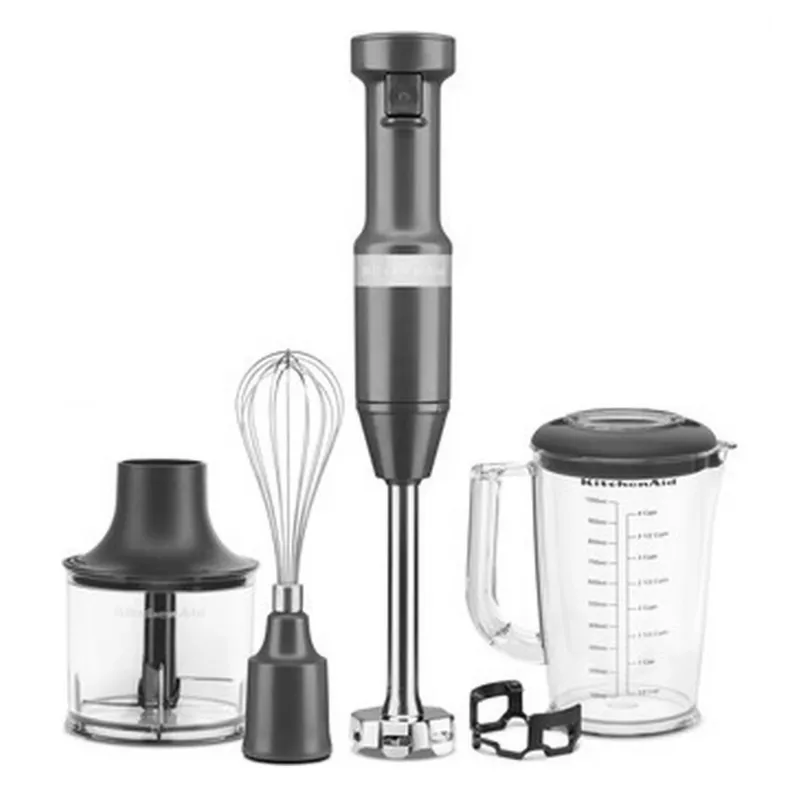 Panardintuvas KitchenAid 5KHBV83EDG 1 L 180 W Pilka