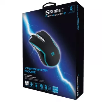 Pelė Sandberg Xterminator 10000 DPI USB Type-A