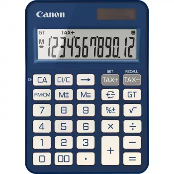 Skaičiuotuvas Canon KS-125KB 12 skaitmenų, baterija/saulė, mėlynas