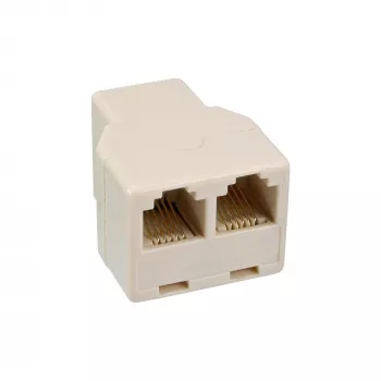 InLine modulinis skirstytuvas 1x RJ12 lizdas / 2x RJ12 lizdai 69999B
