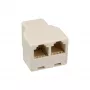 InLine modulinis skirstytuvas 1x RJ12 lizdas / 2x RJ12 lizdai 69999B