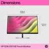 Monitoris HP E24t G5 23,8 col. liečiamasis Full HD LCD 1920x1080