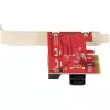 StarTech.com 6 prievadų SATA PCIe kortelė - 6Gbps - Žemo/viso profilio - Sukrautos SATA jungtys - ASM1166 be RAID - PCI Express į SATA adapteris