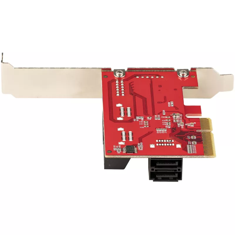 StarTech.com 6 prievadų SATA PCIe kortelė - 6Gbps - Žemo/viso profilio - Sukrautos SATA jungtys - ASM1166 be RAID - PCI Express į SATA adapteris