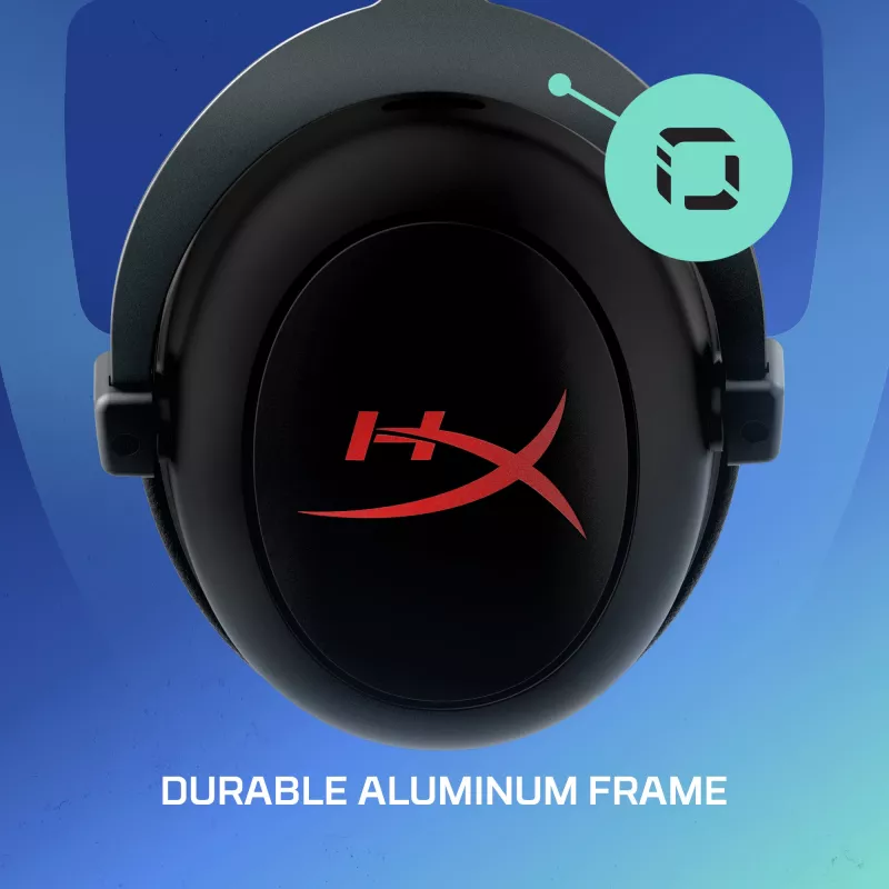 Belaidės žaidimų ausinės HyperX Cloud II Core Wireless