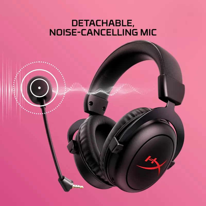 Belaidės žaidimų ausinės HyperX Cloud II Core Wireless