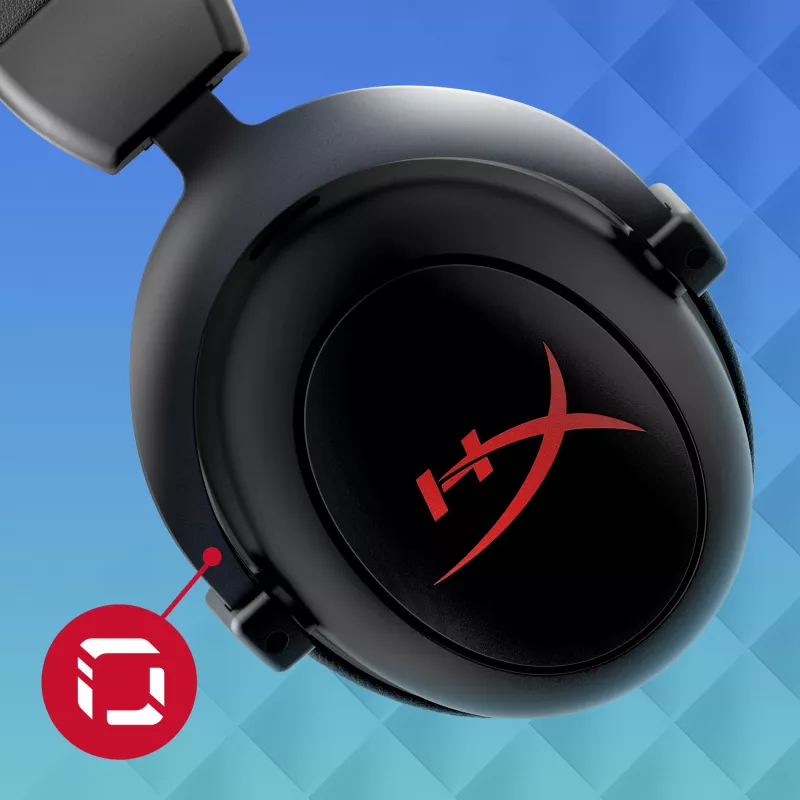 Belaidės žaidimų ausinės HyperX Cloud II Core Wireless