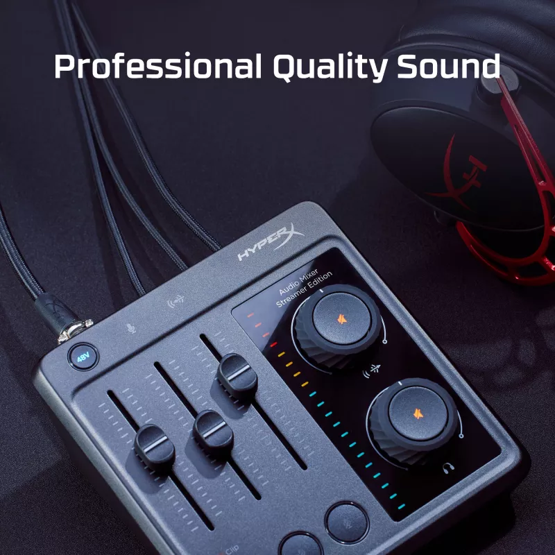 Mikšeris HyperX Audio Mixer 73C12AA 20–20000 Hz 32–600 Ω