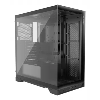 XPG INVADER X WOF Mid-Tower Black – Vidutinis bokštas, PC korpusas, juodas, ATX/micro ATX/Mini-ITX, SPCC, 17,5 cm