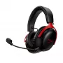 HyperX Cloud III Wireless – Belaidės žaidimų ausinės, Juoda/Raudona