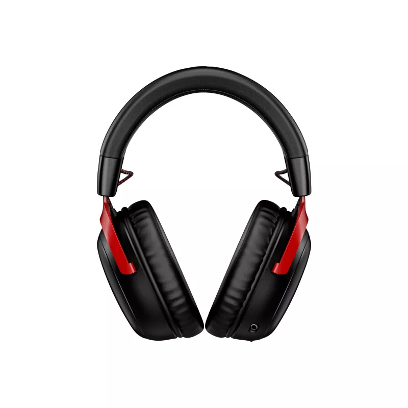 HyperX Cloud III Wireless – Belaidės žaidimų ausinės, Juoda/Raudona