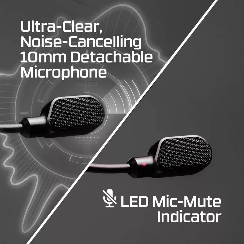 HyperX Cloud III Wireless – Belaidės žaidimų ausinės, Juoda/Raudona