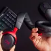HyperX Cloud III Wireless – Belaidės žaidimų ausinės, Juoda/Raudona