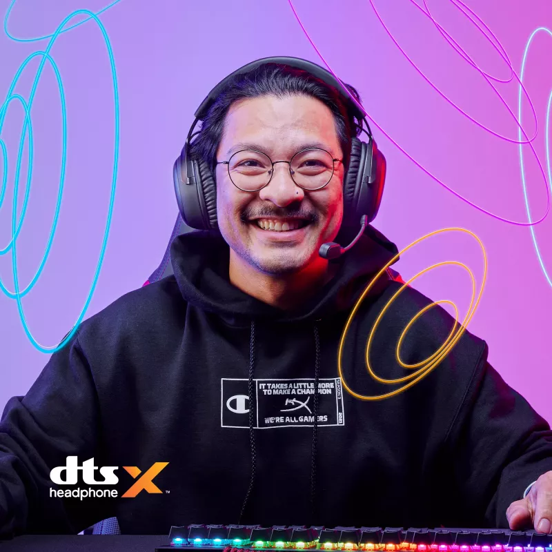 HyperX Cloud III Wireless – Belaidės žaidimų ausinės, Juoda/Raudona