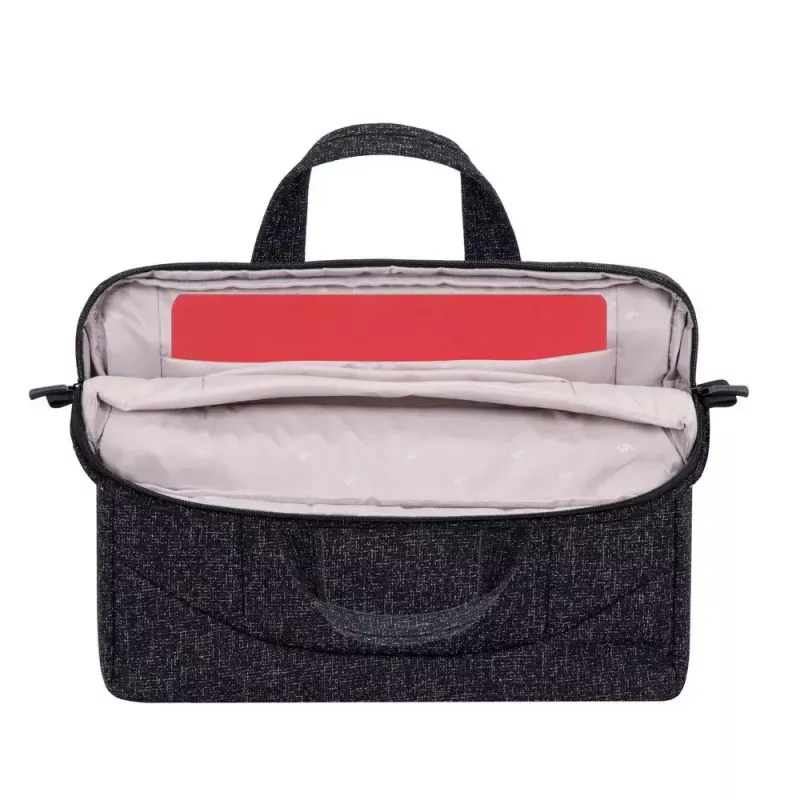 „Rivacase 7931“ rankinė nešiojimui – 39,6 cm (15,6 inch) juoda-balta