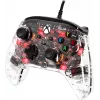 HyperX Clutch Gladiate – Laidinis žaidimų valdiklis su RGB apšvietimu, Xbox, skaidrus
