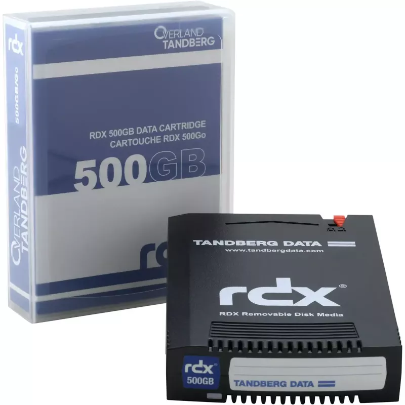RDX kasetė Overland-Tandberg O-T RDX HDD 500GB (vienetas)