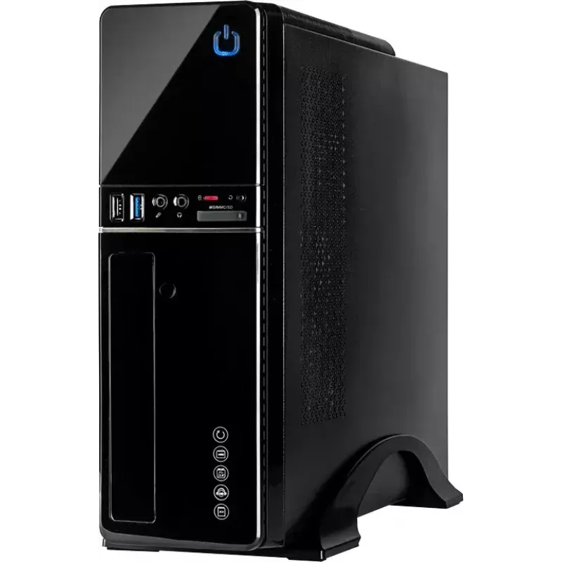 Korpusas Inter-Tech IT-607 Desktop Juodas
