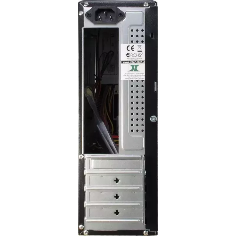 Korpusas Inter-Tech IT-607 Desktop Juodas