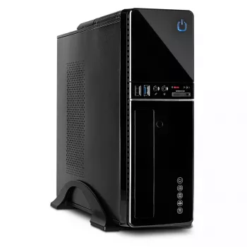 Korpusas Inter-Tech IT-607 Desktop Juodas