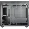 Korpusas PC Mini Tower INTER-TECH IM-2 Expander, Mini-ITX/Micro ATX, palaiko ATX/SFX maitinimo šaltinius, 2,5 colio ir 3,5 colio diskus, priekiniai/viršutiniai ventiliatoriai 120/140 mm, juodas