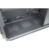 Korpusas PC Mini Tower INTER-TECH IM-2 Expander, Mini-ITX/Micro ATX, palaiko ATX/SFX maitinimo šaltinius, 2,5 colio ir 3,5 colio diskus, priekiniai/viršutiniai ventiliatoriai 120/140 mm, juodas