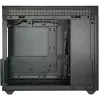 Korpusas PC Mini Tower INTER-TECH IM-2 Expander, Mini-ITX/Micro ATX, palaiko ATX/SFX maitinimo šaltinius, 2,5 colio ir 3,5 colio diskus, priekiniai/viršutiniai ventiliatoriai 120/140 mm, juodas