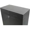 Korpusas PC Mini Tower INTER-TECH IM-2 Expander, Mini-ITX/Micro ATX, palaiko ATX/SFX maitinimo šaltinius, 2,5 colio ir 3,5 colio diskus, priekiniai/viršutiniai ventiliatoriai 120/140 mm, juodas