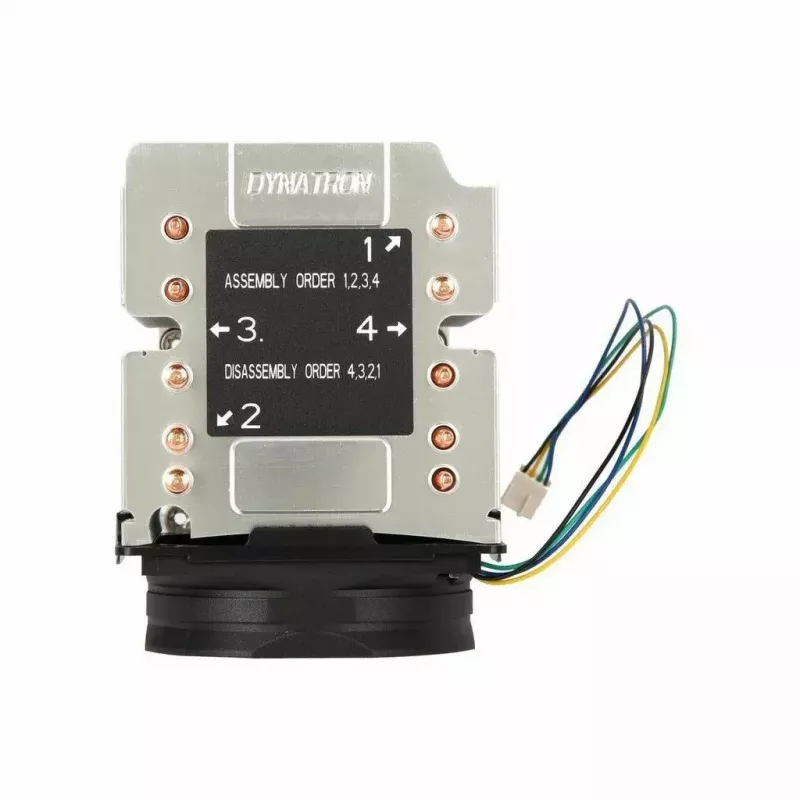 Aušintuvas procesoriui Inter-Tech 88885423, 8 cm