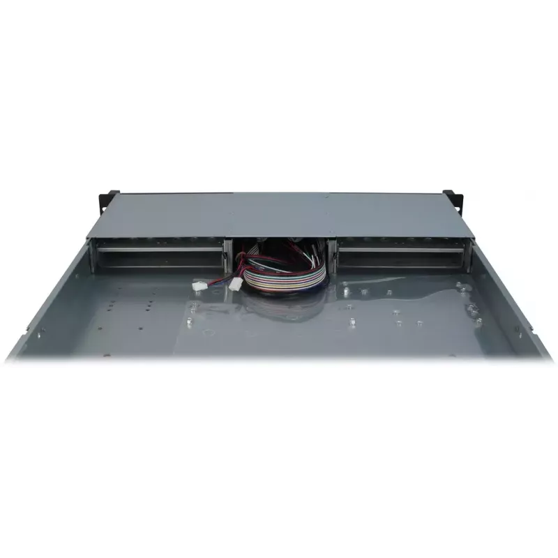 Serverinis korpusas Inter-Tech IPC 1U-10248 Rack juodas
