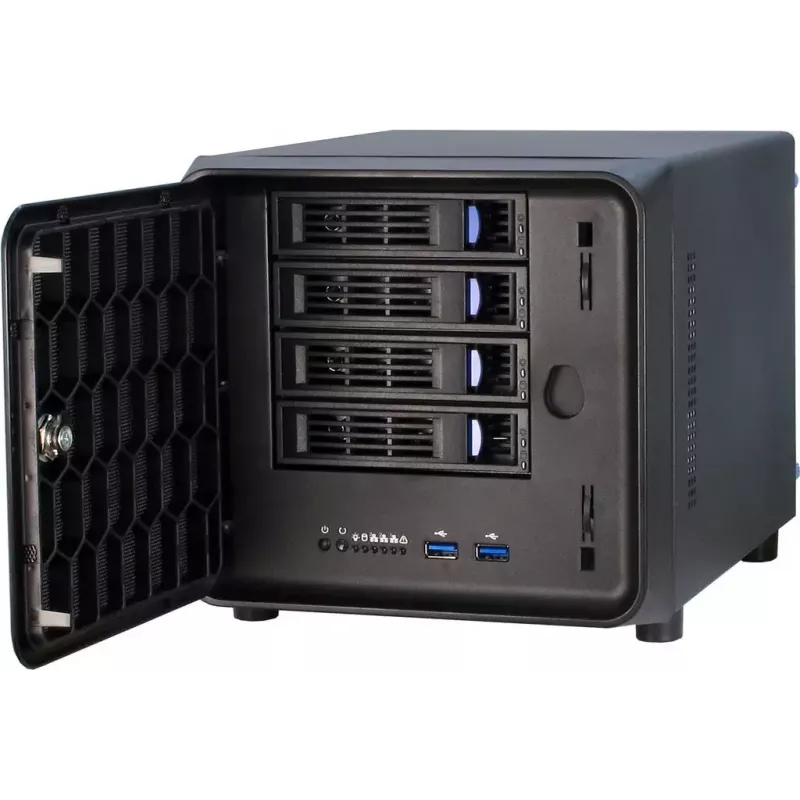 Serverio korpusas Inter-Tech SC-4100 Rack juodas