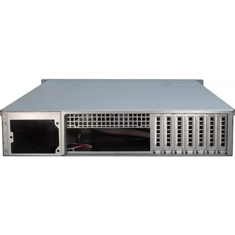 Serverio korpusas Inter-Tech IPC 2U-2412 Rack juodas, sidabrinis